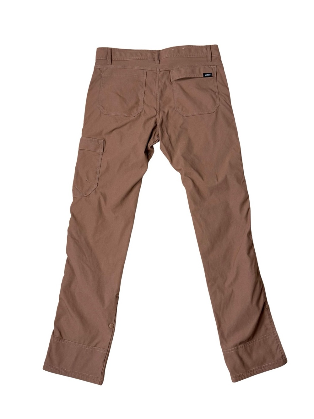 Prana Men's Zion Cargo Pants Rust Stretch Hiking convertible leg snaps 32X31 - Picture 4 of 11